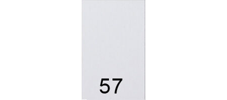 Metal visitkort blank hvid