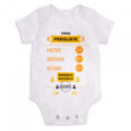 Baby body 3-6 måneder